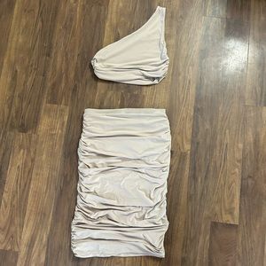 Maternity two piece dress